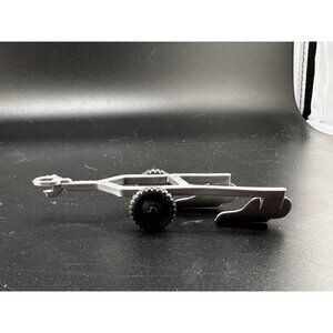 1959 Allstate Marx Happi Time Farm Gang Plow Silver‎ Grey Plastic Vtg Sears